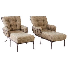 Used Set of Four O.W. Lee Monterra Chaise Lounges