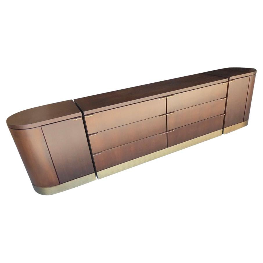 1960s Three-Part Credenza by Milo Baughman for Glenn of California