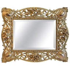 Antique Art Nouveau Picture Frame