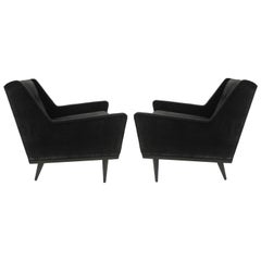 Pair of Milo Baughman for James Inc Lounge Chairs