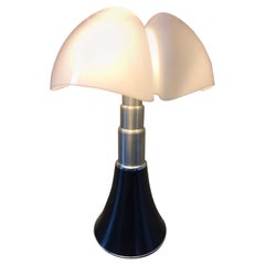 Pipistrello Table Lamp Black by Gae Aulenti for Martinelli Luce-LED System, 1965