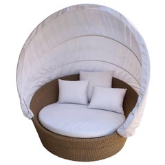 Iconic Dramatic Dedon Orbit Loveseat