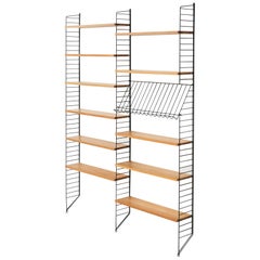 String Double Bookshelf by Nisse Strinning