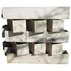 1970s Concrete Planters Willy Guhl Style 11 Available