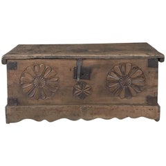 Antique 17th Century Spanish Trunk