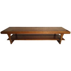 Mid-Century Modern Low Coffee Table