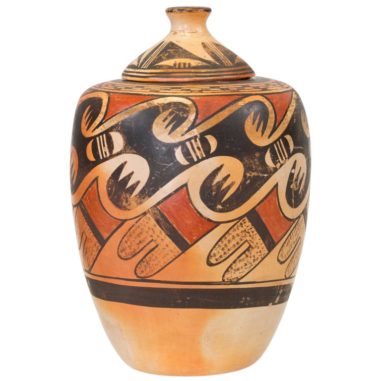 Fannie Nampeyo Hopi Pottery Jar For Sale at 1stdibs