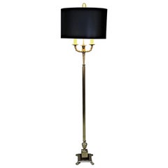 French Empire Style Bronze Floor Lamp