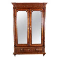 Antique French Walnut ‘Henri II’ Armoire