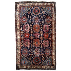 Handmade Antique Malayer Style Rug, 1910s, 1B741