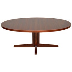 1960s Danish Wood Dining Table by John Mortensen for Heltborg Mobler