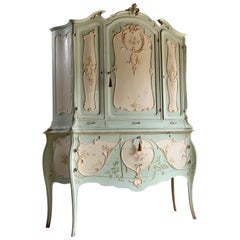 19th Century French Louis XV Cabinet Commode, France, circa 1890