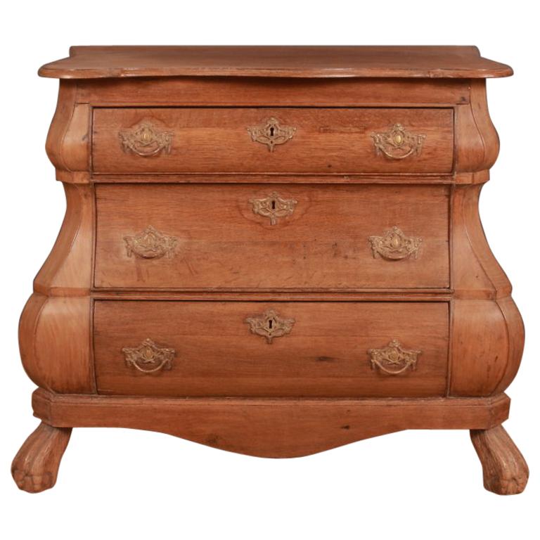 Dutch Oak Commode For Sale at 1stDibs