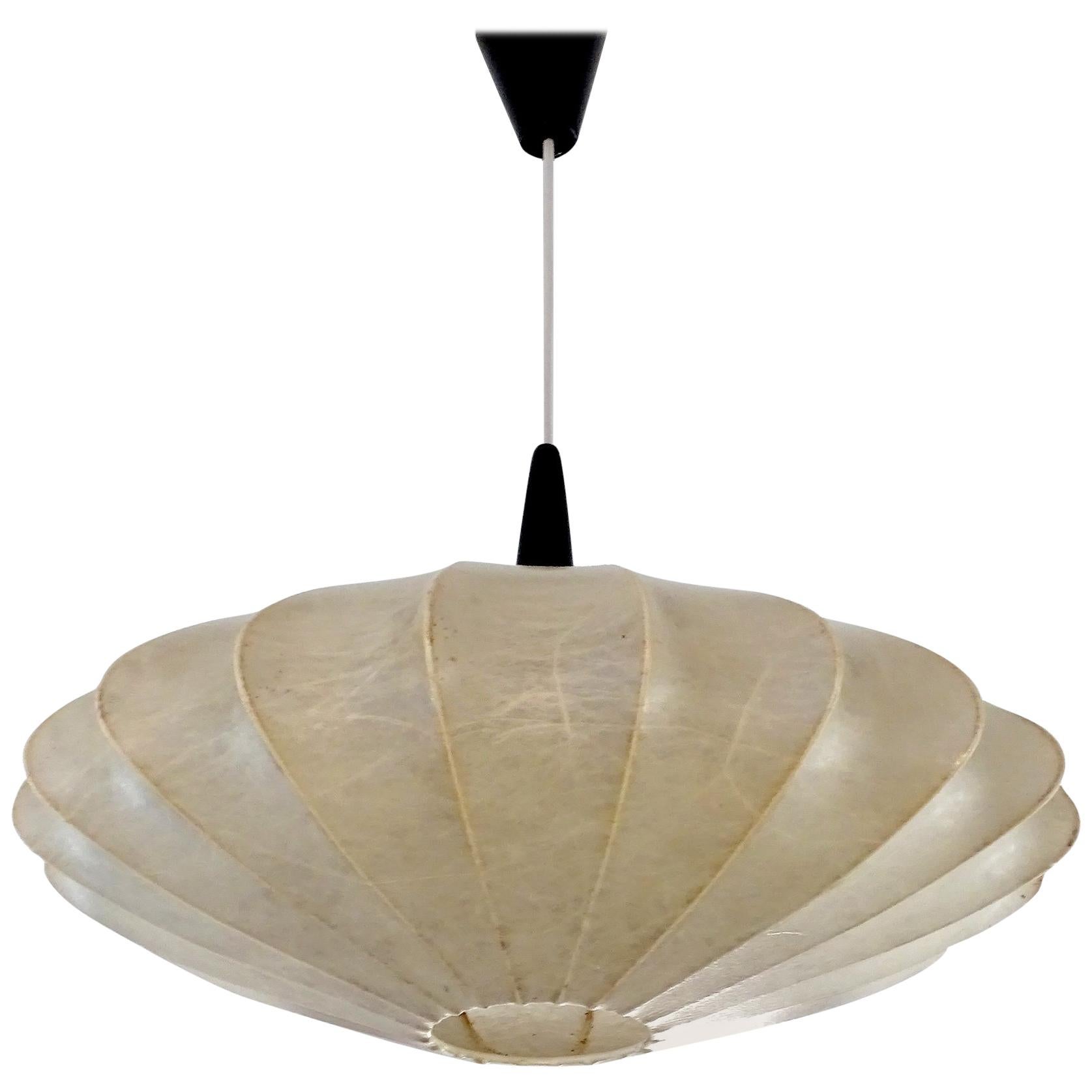Achille Castiglioni Losange Cocoon Chandelier Pendant Lamp, Midcentury Design For Sale