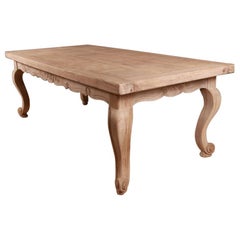 Bleached Oak Centre Table