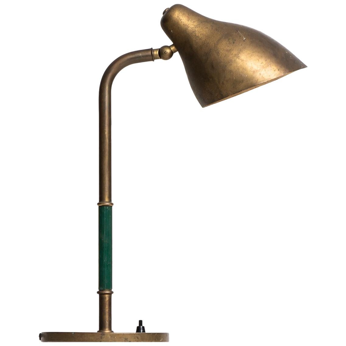 Vilhelm Lauritzen table lamp by Louis Poulsen in Denmark