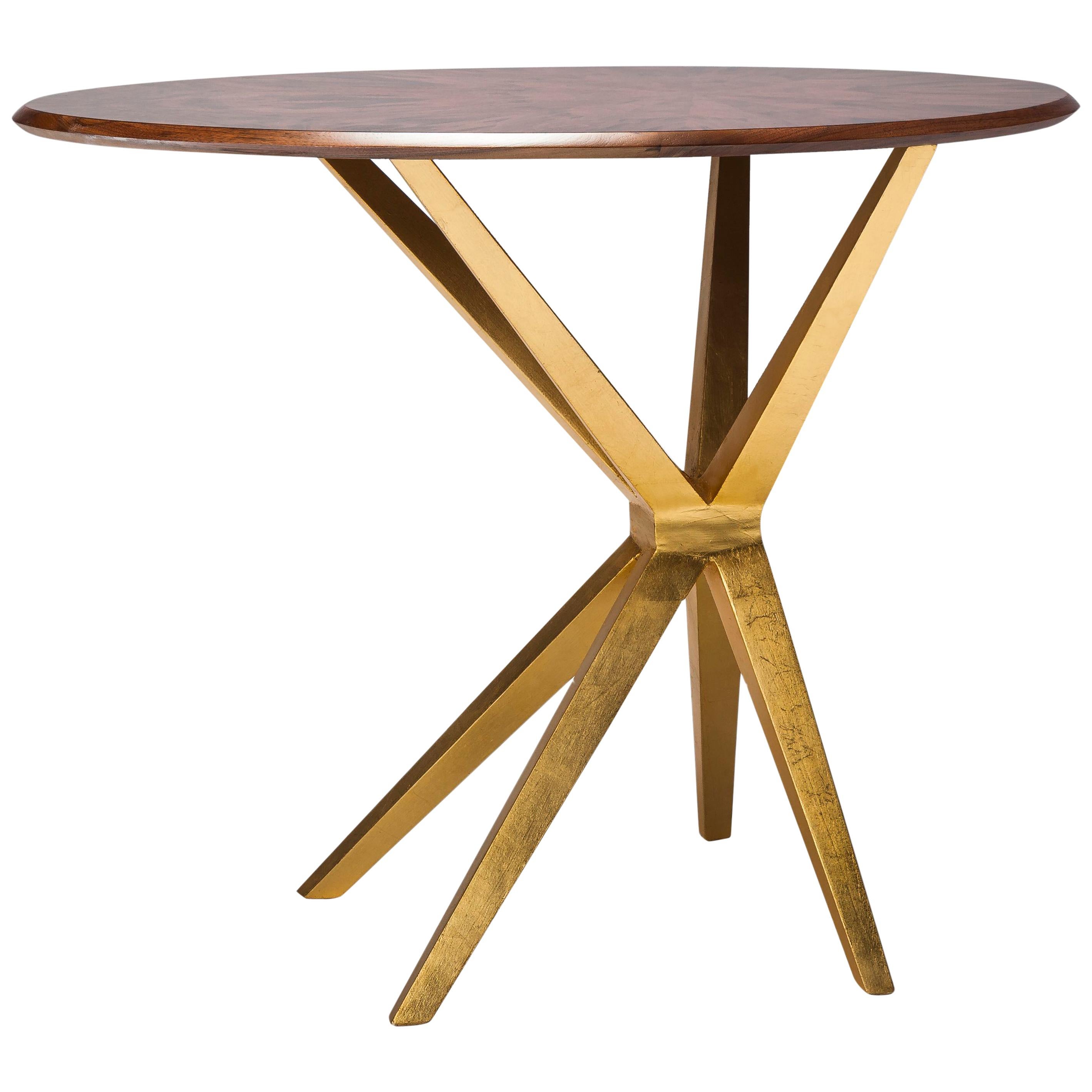 Kick Wood Side Table by Jean Louis Deniot for Marc de Berny For Sale