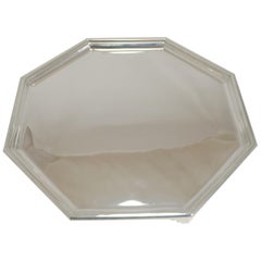 Fine Art Deco Silver Plated Serving Tray by Elkington and Co