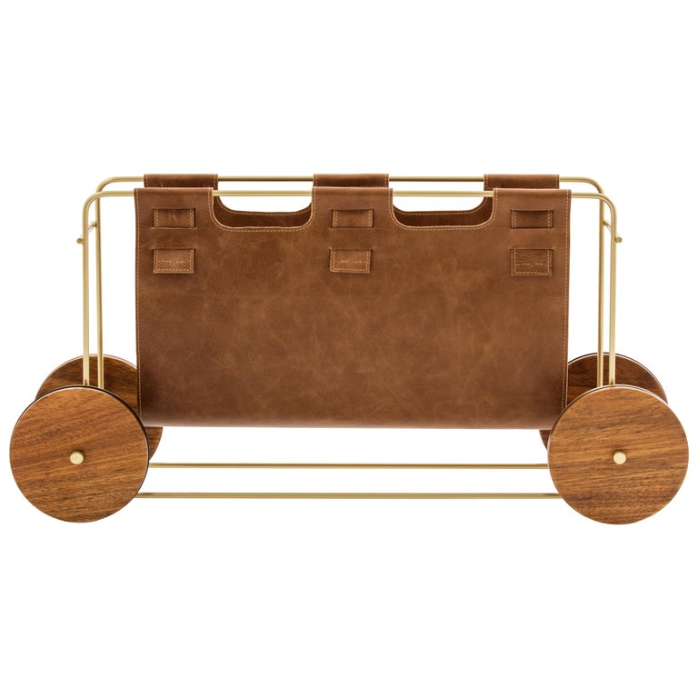 Cart Magazine Holder For Sale at 1stDibs