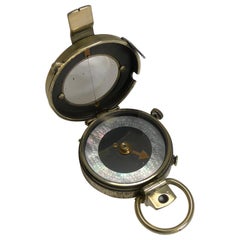 WW1 1918 Offizierskompass der britischen Armee:: Verner's Patent MK VIII von E. Koehn