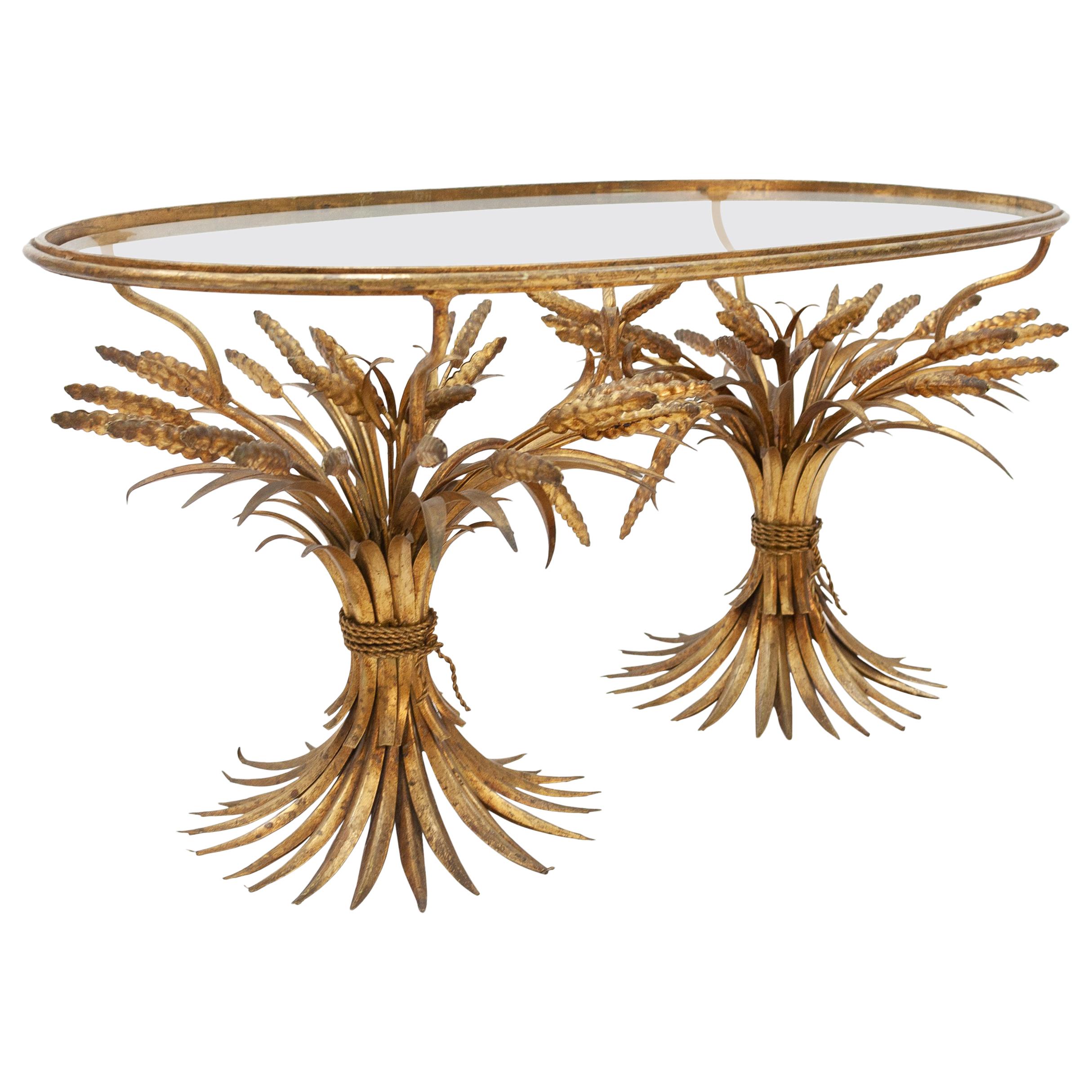 Wheat Sheaf Coco Chanel Table at 1stDibs
