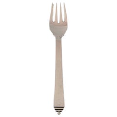 Georg Jensen Pyramid Fish Fork in Sterling Silver, Designed by Harald Nielsen