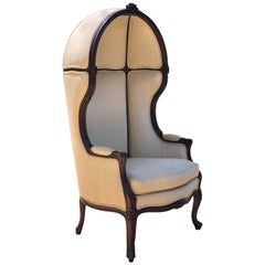 Early 20th Century Louis XV Style Porter’s Chair of Walnut