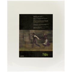 Fiddler on the Roof, 1971 / Original Movie Advertisement Art Transparency