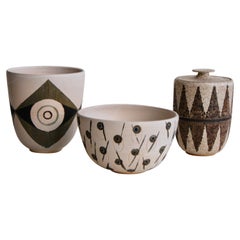 Grouping of Ceramics by Studio Artist Matthew Ward