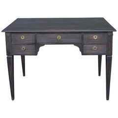 Knee-Hole Writing Desk with Gustavian Detail