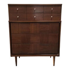 1960s Danish Mid-Century Modern 5-Drawer Dresser