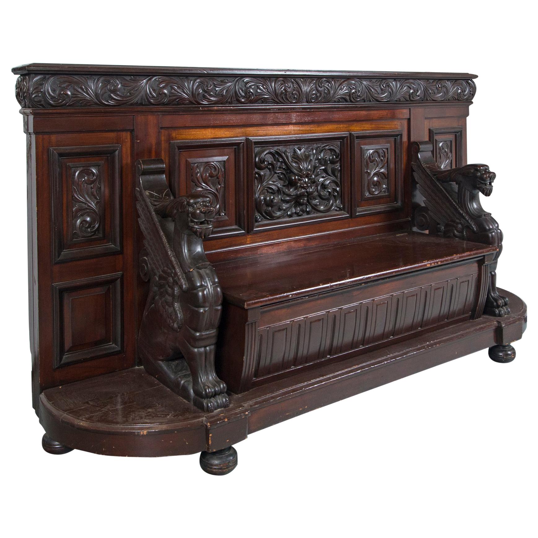 Antique Prayer Bench from India, Repurposed Daybed or Bench at 1stdibs