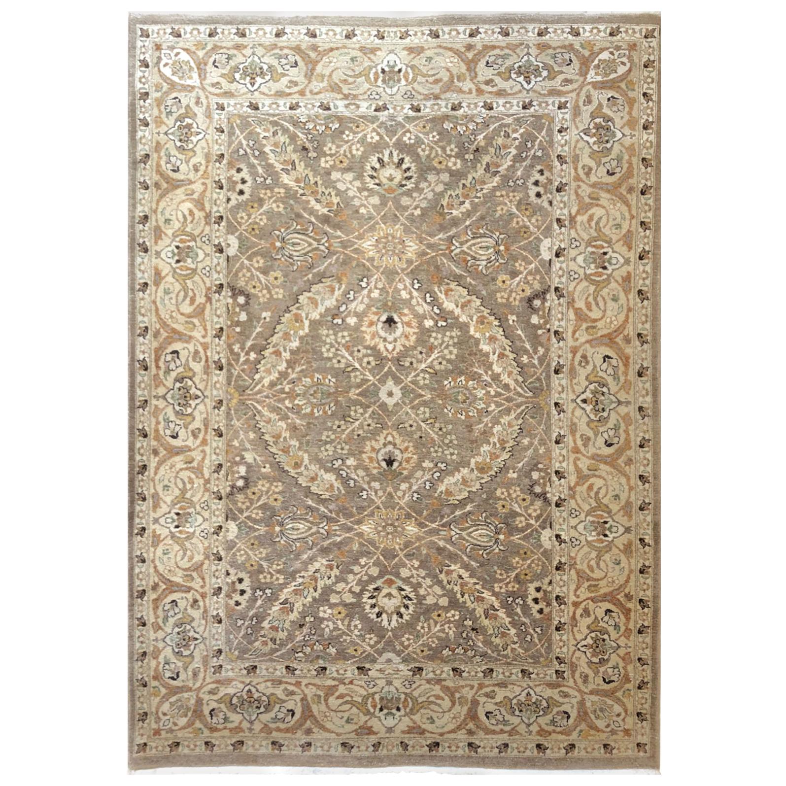 Hand Knotted Floral Pakistan Rug