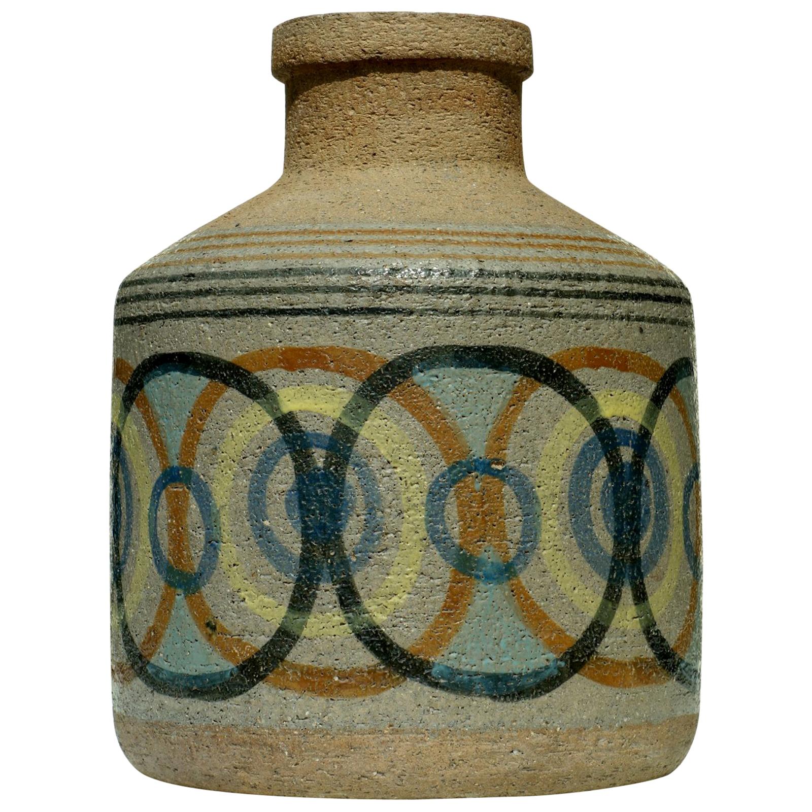 1960s by Antonio Salvador Orodea ASO Valdemorillo Ceramic Vase