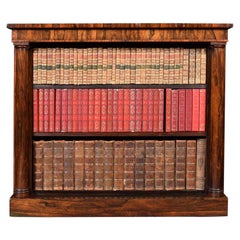 Rosewood Open Bookcase