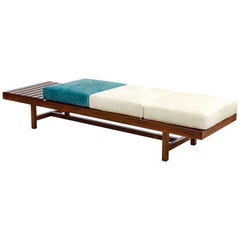 Jacarandá Rosewood Bench, by Joaquim Tenreiro, Brazilian Mid-Century Modern