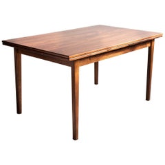 Midcentury Danish Dining Table in Rosewood with 2 Extensions, 1960s