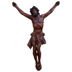 Good Size, Amazing and Extremely Rare Christ Wall Sculpture, Must Read First