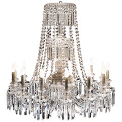 Outstanding 19th Century French Crystal Chandelier, 1870s