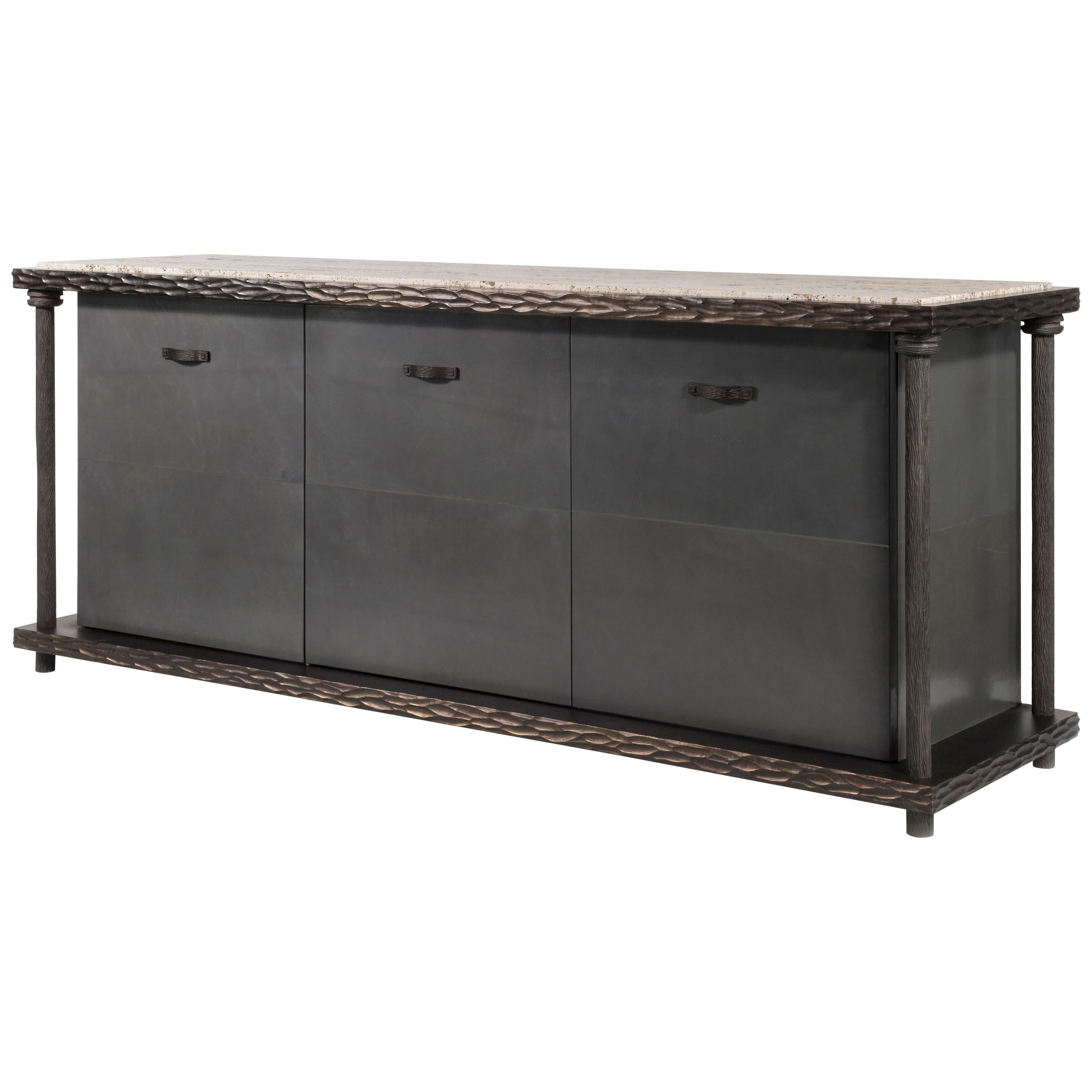 Ghala Sideboard by Francis Sultana for Marc de Berny For Sale