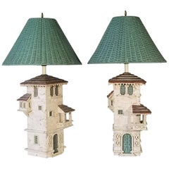 Hollywood Regency Table Lamps