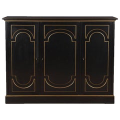 French Neoclassical Maurice Hirsch Cabinet, 1950s