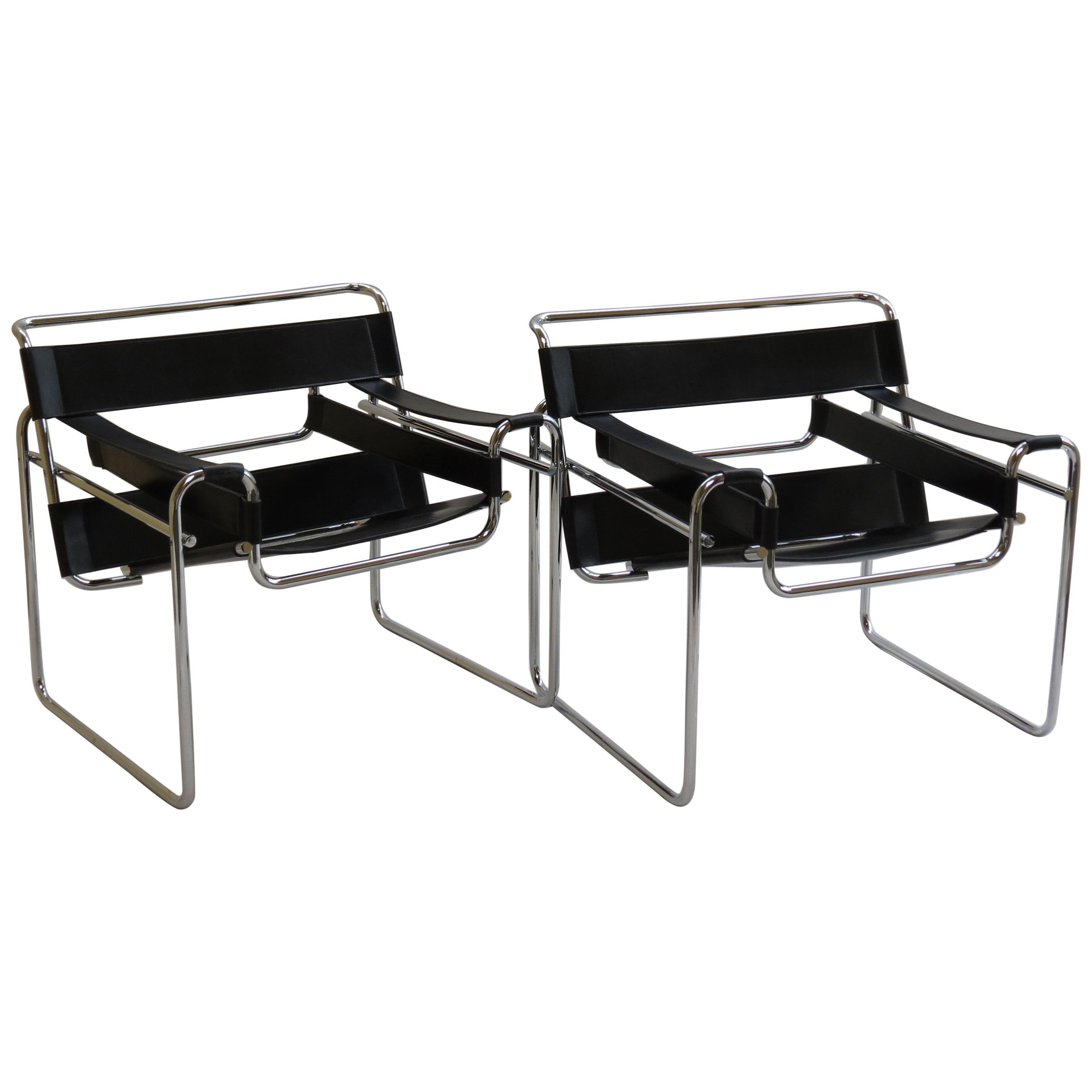 1970s Wassily B3 Chair by Marcel Breuer for Knoll