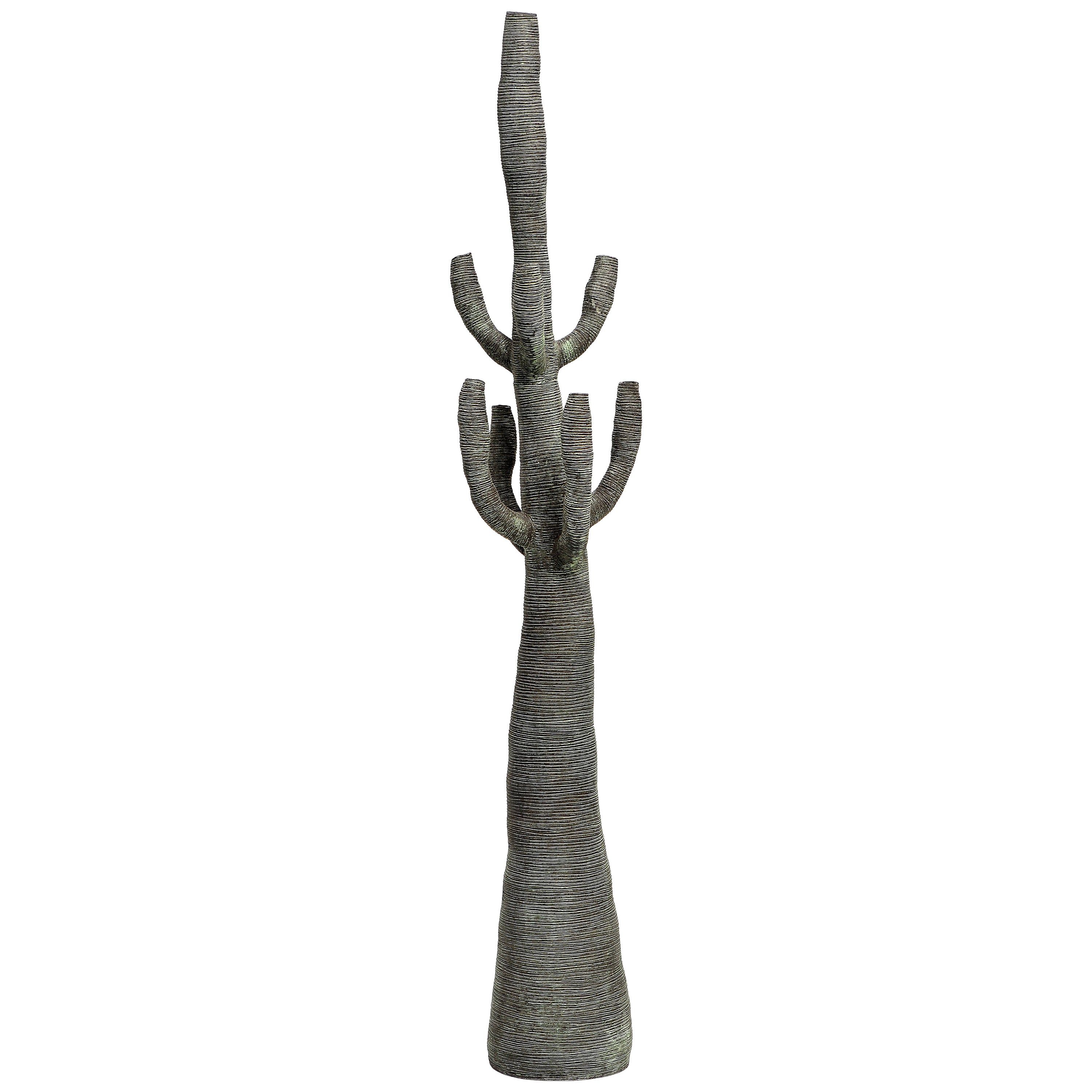 Large Contemporary Green Ceramic Cactus Sculpture Grand Cactus Vert For Sale At 1stdibs