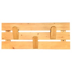 Charlotte Perriand Pine Coat Rack from Les Arcs