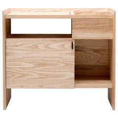 Unison Vinyl Record Storage Stand Natural Ash - IN STOCK