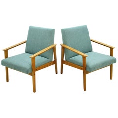 Set of Two Armchairs, 1960s