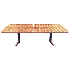 Used Gordon Russell Rosewood Dining Table Boardroom Martin Hall Marwood Range