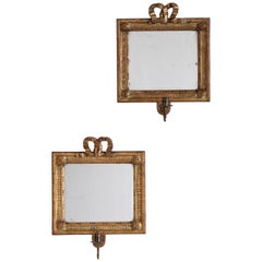 Antique 19th Century Gustavian Mirror Scones