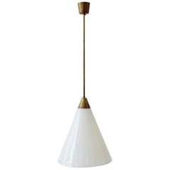 Rare Max Ingrand Mod. 0556/B ceiling lamp for Fontana Arte, Italy 1960's